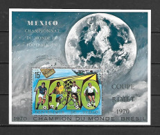 Chad 1972 Olympic Football Tournament Ovp Munich '72 MS MNH - Tsjaad (1960-...)