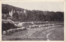 Postcard - Langland Bay, Near Swansea  - Card No. 39 - VG - Unclassified