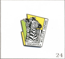 Pin’s Animal - Equidé / Zèbres Du Tanganyika (Afrique De L’Est). Non Estampillé. EGF. T1009-24 - Animaux