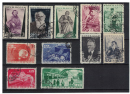 Russia 1935 Three Sets Used. See Scans - Usati