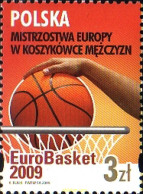 235764 MNH POLONIA 2009 EUROBASQUET-2009 - Ongebruikt