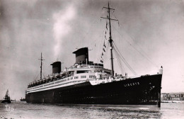 Compagnie Generale Transatlantique SS Liberte Ligne Le Havre New York - Dampfer