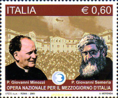 238345 MNH ITALIA 2009 FUNDADORES DEL INSTITUTO NACIONAL DE ITALIA DEL SUR - 1. ...-1850 Vorphilatelie