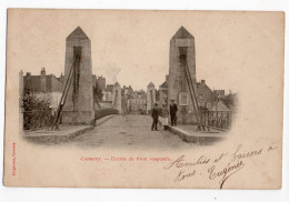 CORMERY * INDRE & LOIRE * ENTREE DU PONT SUSPENDU * Fougeroux * Carte Précurseur - Sonstige & Ohne Zuordnung