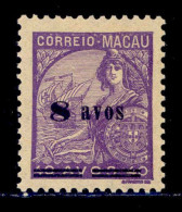 ! ! Macau - 1941 Padroes St. Gabriel OVP 8 A - Af. 314 - MH - Ongebruikt