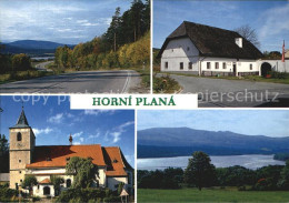 72456628 Horni Plana Geburtshaus Adalbert Stifter Kirche Boehmerwald Moldaustaus - Tschechische Republik