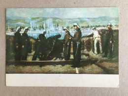 Romania Postal Stationery Sava Hentia Artist 1877 Russo Turkish War Centenary Independence Artillery Calafat - Malerei & Gemälde