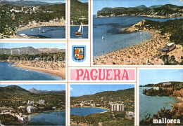 72456492 Paguera Mallorca Islas Baleares Fliegeraufnahme Strand Bucht Teilansich - Sonstige & Ohne Zuordnung