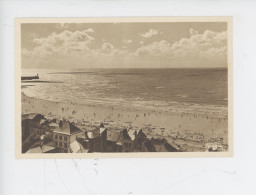 Mers Les Bains : La Plage à Contre-jour (cp Vierge N°4103 Héliographie) La Côte D'Opale - Mers Les Bains