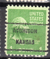 KS-048; USA Precancel/Vorausentwertung/Preo; ATCHISON (KS), Type 209 - Prematasellado