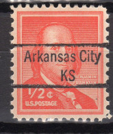 KS-041; USA Precancel/Vorausentwertung/Preo; ARKANSAS CITY (KS), Type 843 - Vorausentwertungen