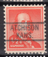 KS-050; USA Precancel/Vorausentwertung/Preo; ATCHISON (KS), Type 819 - Precancels