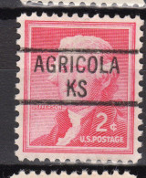 KS-014; USA Precancel/Vorausentwertung/Preo; AGRICOLA (KS), Type 839 - Preobliterati