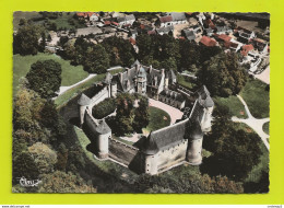 18 AINAY LE VIEIL N°47.42 Vue Aérienne Le Château En 1969 Petit Carcassonne VOIR DOS - Ainay-le-Vieil