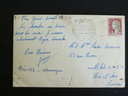 POSTE AUX ARMEES - FLAMME MUETTE SUR MARIANNE DECARIS - MILITARIA CASERNE TREVES TRIER ALLEMAGNE - Cartas & Documentos