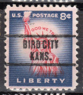 KS-090; USA Precancel/Vorausentwertung/Preo; BIRD CITY (KS), Type 734 - Vorausentwertungen