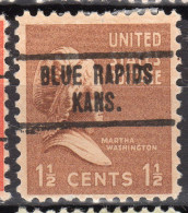 KS-094; USA Precancel/Vorausentwertung/Preo; BLUE RAPIDS (KS), Type 734 - Precancels