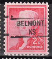 KS-076; USA Precancel/Vorausentwertung/Preo; BELMONT (KS), Type 828 - Preobliterati