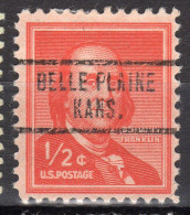 KS-073; USA Precancel/Vorausentwertung/Preo; BELLE PLAINE (KS), Type 734 - Preobliterati