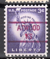 KS-057; USA Precancel/Vorausentwertung/Preo; ATWOOD (KS), Type 841 - Preobliterati