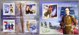 SIERRA LEONE 2023 MNH Robert Falcon Scott Explorer Polarforscher M/S+S/S – IMPERFORATED – DHQ2421 - Polar Explorers & Famous People