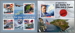 SIERRA LEONE 2023 MNH 55 Years Iwo Jima Back To Japan M/S+S/S – IMPERFORATED – DHQ2421 - Other & Unclassified