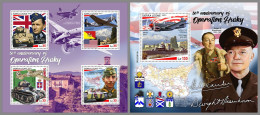 SIERRA LEONE 2023 MNH Operation Husky Invasion Of Sicily M/S+S/S – IMPERFORATED – DHQ2421 - Seconda Guerra Mondiale