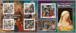 SIERRA LEONE 2023 MNH 495 Years Albrecht Dürer Paintings Gemälde M/S+S/S – IMPERFORATED – DHQ2421 - Sonstige & Ohne Zuordnung