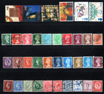 Grande-Bretagne  ( 36 Timbres ) - OBLITERE - Colecciones Completas