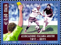 265536 MNH ITALIA 2011 CENTENARIO DE LA ASOCISACIO ITALIANA DE ARBITOS - 1. ...-1850 Prephilately