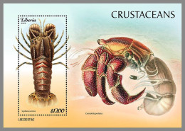 LIBERIA 2023 MNH Crustaceans Krebstiere S/S II – OFFICIAL ISSUE – DHQ2421 - Crustáceos