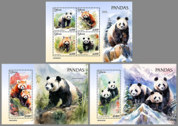 LIBERIA 2023 MNH Pandas Bears Bären M/S+2S/S – OFFICIAL ISSUE – DHQ2421 - Orsi