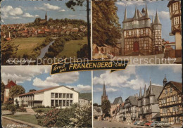 72456295 Frankenberg Eder Rathaus Kulturhalle Obermarkt Blick Auf Stadt Frankenb - Frankenberg (Eder)