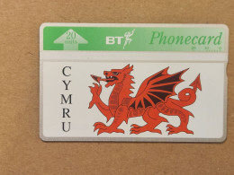 United Kingdom-(BTG-552)-WELSH DRAGON-(557)(5units)(581C)(tirage-2.000)-price Cataloge-6.00£-mint - BT Allgemeine