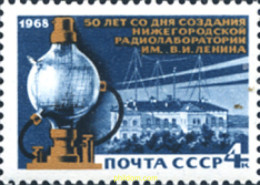 269970 MNH UNION SOVIETICA 1968 50º ANIVERSARIO DE RADIO NIZEGORODSK - ...-1857 Vorphilatelie