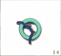 Pin’s Transport - Métro Et RER / Logo RATP Contemporain. Non Estampillé. Zamac. T1009-14 - Transport Und Verkehr