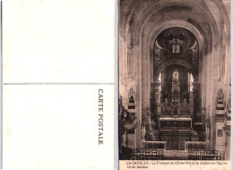 02 - Aisne - La Capelle - La Fresque Du Christ Roi Et Le Chœur De L'Eglise - Other & Unclassified