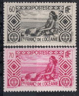 OCEANIE  Timbres-Poste N°101* & 103* Neufs Charnières TB Cote : 2€50 - Ungebraucht