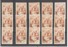 Yvert 792 - Conques    - Lot   De 15 Timbres Neufs Sans Traces De Charnières - Neufs