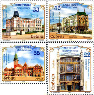 276208 MNH SERBIA 2012 ARQUITECTURA - Serbie