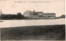 PAIMPONT ( 35 ) - Vue Générale De L'Etang Et De L'Abbaye - Paimpont