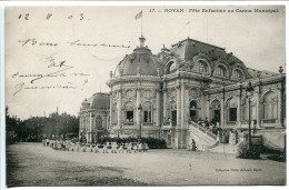 Pionnière Dos Simple Voyagé 1903 * ROYAN Fête Enfantine Au Casino Municipal ( Ronde ) Collection Victor Billaud - Royan