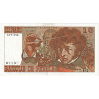 France, 10 Francs, Berlioz, 1975, Y.162, SUP, Fayette:63.9, KM:150b - 10 F 1972-1978 ''Berlioz''