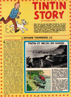 L'affaire Tournesol. Episode 1. Tintin Story. Les Archives De Moulinsart. Repérage D'Hergé En Suisse. Etc... 1979 - Documents Historiques