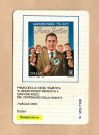 ITALIA  :  Tessera Filatelica - GASTONE  RIZZO - Tiratura 1500 Pz.   7.05.2022 - Philatelic Cards