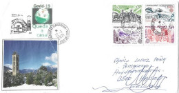 Letter To Limburg (Belgium) , From Andorra, During Epidemic Covid-19, Return To Sender, 2 Pictures - Lettres & Documents