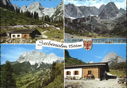 72455705 Ehrwald Tirol Seebenalm Gruenstein See Drachenkopf Zugspitze Sonnenspit - Sonstige & Ohne Zuordnung