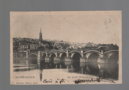 CPA - 92 - Saint-Cloud - Le Pont (Panorama) - Précurseur - Circulée En 1903 - Saint Cloud