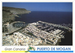 72455607 Mogan Puerto Hafen Kueste Fliegeraufnahme Puerto De Mogan Gran Canaria - Autres & Non Classés