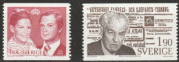 Schweden 1976 Mi-Nr.951 - 952 ** Postfrisch  ( B2918 ) - Unused Stamps